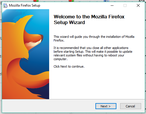 Firefox Setup 1